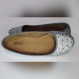 Style & Co Flats Pewter 5.5